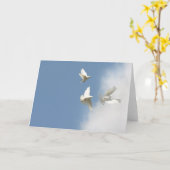 Vliegende doven kaart (Gele Bloem)