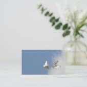 Vliegende doven visitekaartje (Staand voorkant)