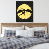 Vliegende Draak Canvas Afdruk (Insitu (Slaapkamer))