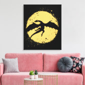 Vliegende Draak Canvas Afdruk (Insitu (Woonkamer))