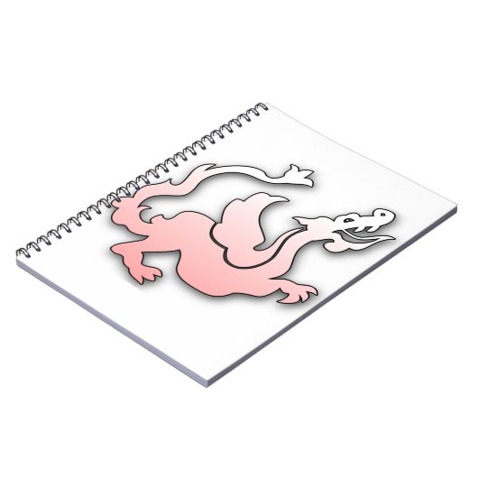 vliegende draak notitieboek (Linkerzijde)