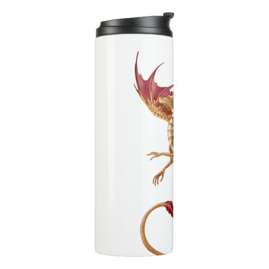 vliegende draak thermosbeker (Gedraaid links)