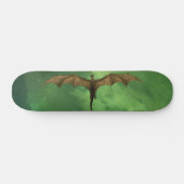 Vliegende dragon Green Nebula Galaxy Mythological Persoonlijk Skateboard (Horizontaal)