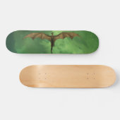 Vliegende dragon Green Nebula Galaxy Mythological Persoonlijk Skateboard (Horizontaal)
