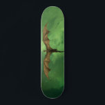 Vliegende dragon Green Nebula Galaxy Mythological Persoonlijk Skateboard<br><div class="desc">Dit ontwerp kan worden gepersonaliseerd door de aanpassingsoptie te kiezen om tekst toe te voegen of andere veranderingen aan te brengen. Als dit product de optie heeft om het ontwerp naar een ander object over te brengen, moet u het ontwerp zo nodig aanpassen. Neem contact met me op colorflowcreations@gmail.com als...</div>