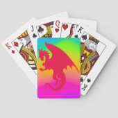 vliegende drakenkaarten pokerkaarten (Achterkant)