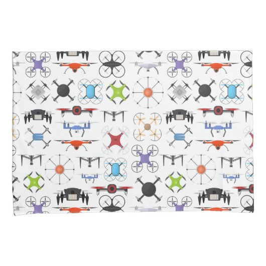 vliegende drone kussensloop (Voorkant-Rechts)