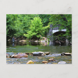 Vliegende droom op de Dag van de Vissen Briefkaart