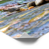 Vliegende droom op de Dag van de Vissen Poster (Hoek)