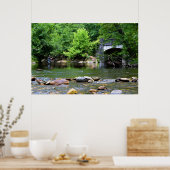 Vliegende droom op de Dag van de Vissen Poster (Keuken)