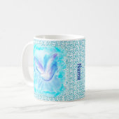 Vliegende duif koffiemok (Voorkant links)