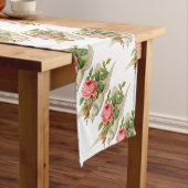 VLIEGENDE DUIF MET ROZE ROSE VALENTIJNSDAG KORTE TAFELLOPER (Voorbeeld)