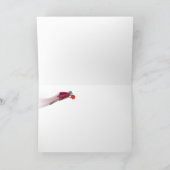 Vliegende eekhoorn en Snoep Feestdagen Kaart (Binnen)