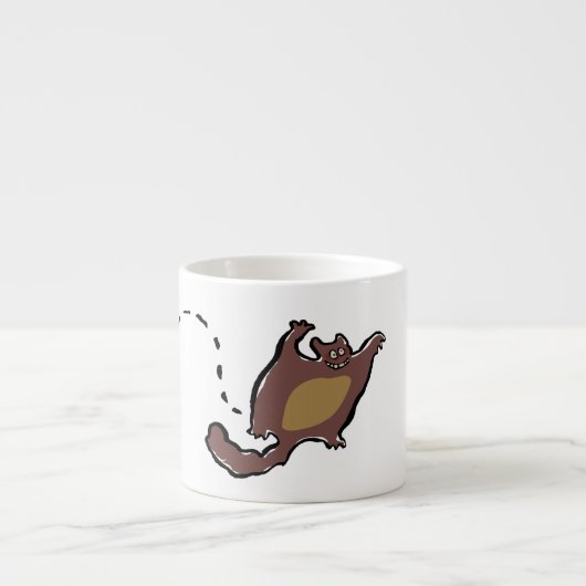 vliegende eekhoorn espresso kop (Voorkant)