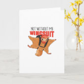 Vliegende eekhoorn kaart (Gele Bloem)