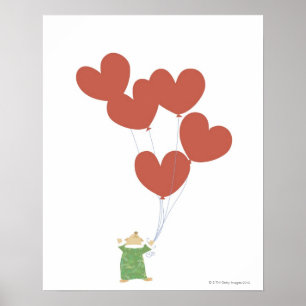 Vliegende eekhoorn poster