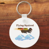 Vliegende eekhoorn sleutelhanger (Voorkant)