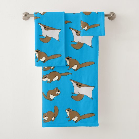 vliegende eekhoorns bad handdoek (Insitu)
