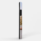 vliegende eend boven water foto Case-Mate iPhone case (Achterkant/rechts)