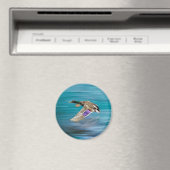 Vliegende eend van wilde eend magneet (Insitu (Vaatwasser))