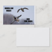 Vliegende eenden visitekaartje (Voorkant / Achterkant)