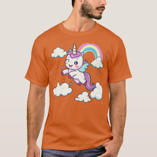vliegende eenhoorn t-shirt