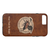 Vliegende Eland Luchtvaartpatch Case-Mate iPhone Case (Achterkant (Horizontaal))