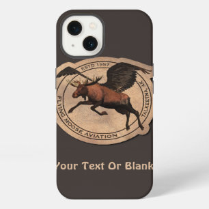 Vliegende Eland Luchtvaartpatch iPhone 13 Hoesje