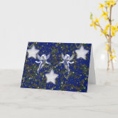 Vliegende engelen kaart (Gele Bloem)