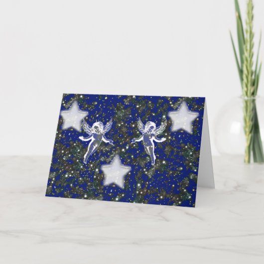 Vliegende engelen kaart (Voorkant)