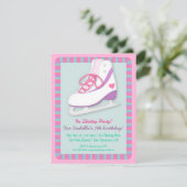 Vliegende feestdagen voor meisjes kaart (Staand voorkant)