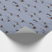 Vliegende Flamingo's Inpakpapier (Hoek)