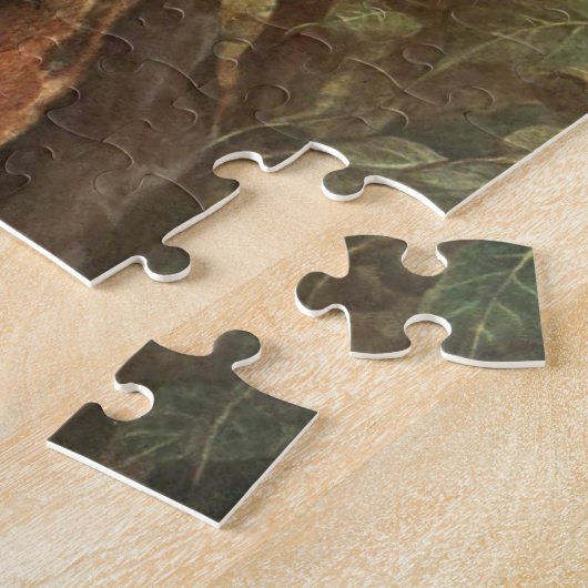 Vliegende foxvleermuizen met Austen,  wilde dieren Legpuzzel (Zijkant)