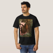 Vliegende foxvleermuizen met Austen,  wilde dieren T-shirt (Voorkant volledig)