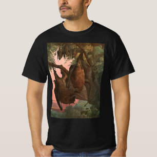 Vliegende foxvleermuizen met Austen,  wilde dieren T-shirt