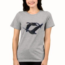 Vliegende ganzen Bella Canvas T-shirt
