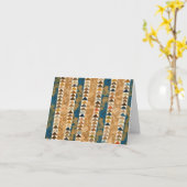 Vliegende ganzenkantel kaart (Gele Bloem)