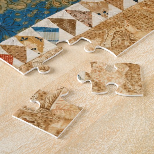 Vliegende ganzenkantel legpuzzel (Zijkant)