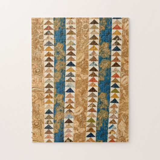 Vliegende ganzenkantel legpuzzel (Verticaal)