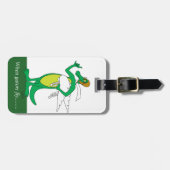 Vliegende Gator Bagage Label (Voorkant horizontaal)
