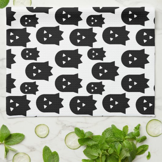 vliegende geest theedoek (Gevouwen)