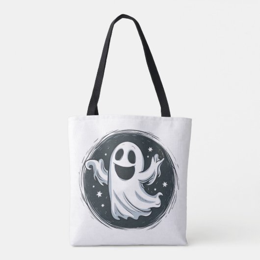 vliegende geest tote bag (Achterkant)
