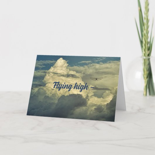 VLIEGENDE GEFELICITEERD KAART (Voorkant)