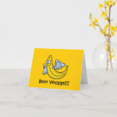 Vliegende gele banaan kaart (Gele Bloem)