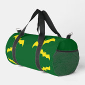 Vliegende Gele Halloween Vleermuizen Plunjezak (Rechterhoek)