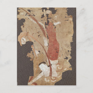 Vliegende genie of Apsaras uit Dunhuang Briefkaart