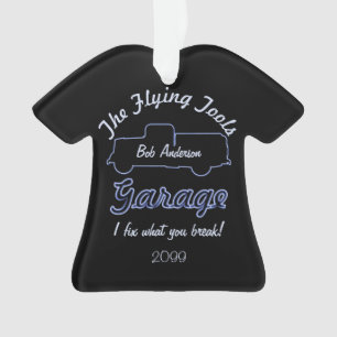 Vliegende gereedschap garage Kerstversiering Ornament