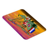 vliegende gezicht magneet (Rechterzijde)