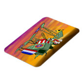 vliegende gezicht magneet (Linkerzijde)