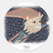 Vliegende Gnome Stickers (Voorkant)